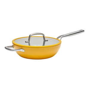 Wok hliníková panvica s pokrievkou/s nepriľnavým povrchom ø 28 cm Meda 3.0 – FABINI