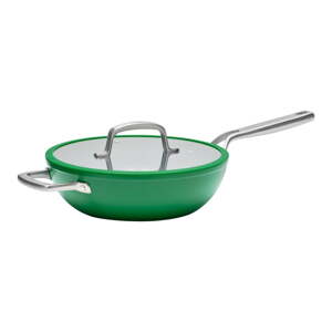 Wok hliníková panvica s pokrievkou/s nepriľnavým povrchom ø 28 cm Meda 3.0 – FABINI