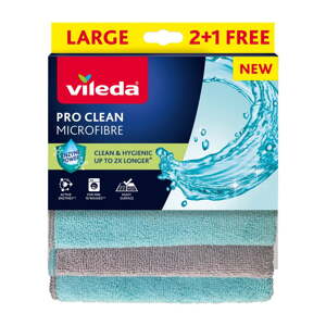 Handričky v súprave 6 ks z mikrovlákna Pro Clean – Vileda