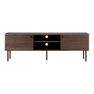 Hnedý TV stolík v dekore duba 40x50x150 cm Kyoto – House Nordic