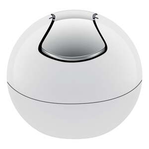 Biely plastový odpadkový kôš 1 l   Bowl – Spirella