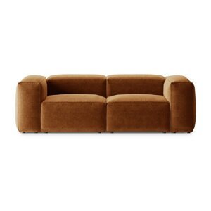 Pohovka v tehlovej farbe 224 cm Bergano – Cosmopolitan Design