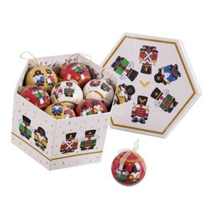 Vianočné gule v súprave 14 ks ø 7,5 cm Soldier Memory – Casa Selección