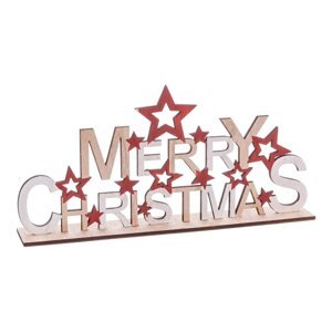 Vianočná figúrka (výška  18,5 cm) Merry Christmas – Casa Selección