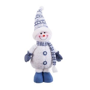 Látková vianočná figúrka (výška  41 cm) Snowman – Casa Selección
