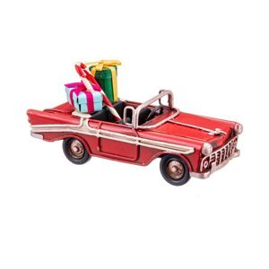 Kovová vianočná figúrka (výška  5 cm) Car – Casa Selección