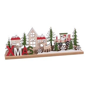 Drevená vianočná figúrka (výška  11 cm) Xmas – Casa Selección
