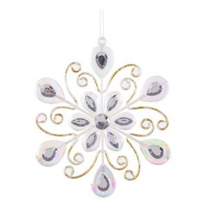 Vianočná ozdoba 15 cm Snowflake – Casa Selección