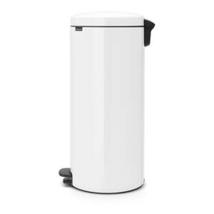 Biely pedálový oceľový odpadkový kôš 30 l NewIcon – Brabantia