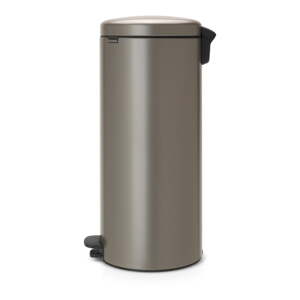 Sivý pedálový oceľový odpadkový kôš 30 l NewIcon – Brabantia