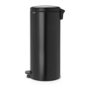 Matne čierny pedálový oceľový odpadkový kôš 30 l NewIcon – Brabantia